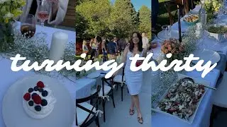 30TH BIRTHDAY VLOG: tips for hosting an at home dinner