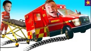 24 ЧАСА на Скорой Помощи! Игорь и ПАПА спасают ЛЮДЕЙ