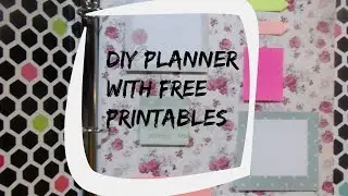 Erin Condren Inspired DIY Planner free printables