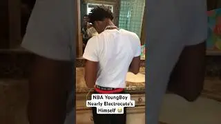 NBA YoungBoy Nearly Electrocute&rsquo;s Himself AFTER Doing This (MUST WATCH😭‼️)