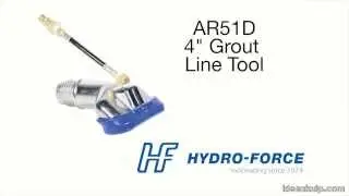 Tile and Grout Cleaning Tool - Hydro-Force AR51D Gekko 4 inch Head