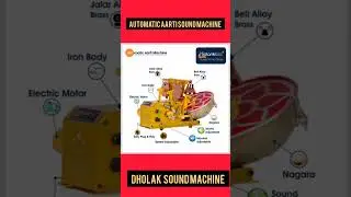 AUTOMATIC TEMPLE AARTI SOUND MACHINE WITH DHOLAK AND BELLS AT AFFORDABLE PRICE