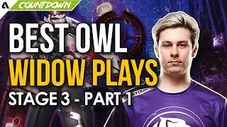 Best OWL Widowmaker Plays Overwatch League Stage 3 - Pt.1