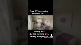 Affordable houses in Sky City development, Jhb South.