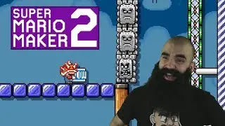 Mario Maker 2: No Skip Endless Super Expert Challenge #2 - Slightly Unfair Levels..