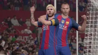 ROAD TO DIVISION 1 PART 1 - BARCELONA VS MAN UTD - FIFA 17 Online Seasons Gameplay