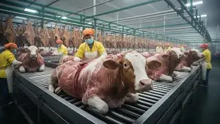 Inside the Cowhide Leather Factory: How a 500kg Raw Hide Becomes a Luxury Jacket (Complete Process)