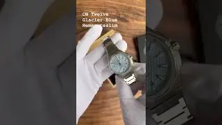 Christopher Ward The Twelve 40mm  Glacier Blue   Automatic   Steel Bracelet