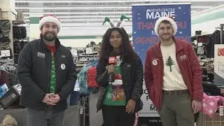 Coats & Toys for Kids: Community members donate at Bangor Renys