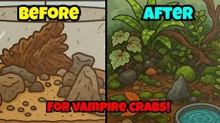 How To Build A Vampire Crab Paludarium! 