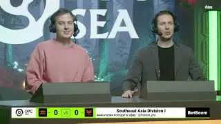 (RU) Fnatic vs Team SMG | map 1 | DPC SEA 2023 Tour 1: Division I | by @4ce & @Undershock