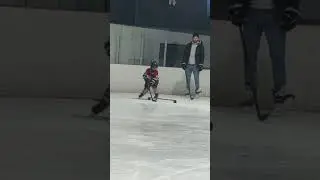 Hockey Skating & Stickhandling Drills on Ice 🏒