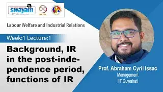 Lec 1: Background, IR in the post-independence period, functions of IR