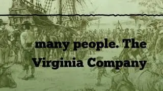 The Jamestown Colony