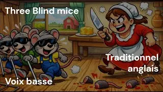 Three blind mice - Traditionnel anglais - basse