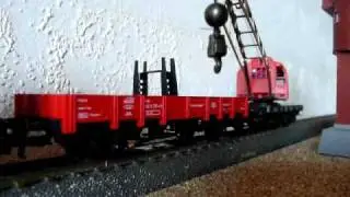 M&auml;rklin Digitalkran Bahnfeuerwehr!