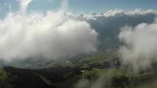 Paragliding Fiss - Morgendlicher Abgleiter vom Nordstartplatz