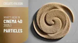 What’s New in Cinema 4D 2025.1 Particles – Create with Maxon