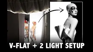 Photo Deconstruction: Using a V-Flat to create Graphic Shadows