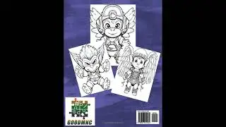 Science Fiction MONKEY WING FIGHTER coloring book teaser