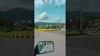 On the roads of Islamabad #travel #islamabad #shorts