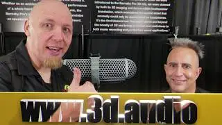 3D Audio amazing Barnaby stereo mic system at NAMM 2020