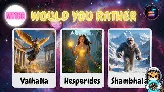 🤯HARDEST MYTHOLOGY 🤯 Would You Rather? (Lost Cities, 🤯🔱🗺️Gods & Impossible Choices)🐉🏰