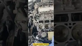 Corvette Engine working time. #youtube #youtubeshorts #ytshorts #ytshortsindia #shortvideo #shorts