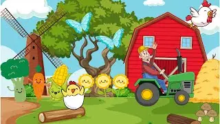 Farmyard Adventures: High-Contrast Baby Sensory Fun 🌾🐄🐓