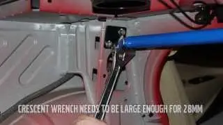 IPD Volvo Rear Chassis Brace Installation Instructions 2001-2009 S60 models #121742