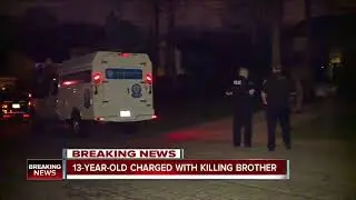 13-year-old charged with killing brother