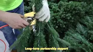 Green Christmas Tree ODM | Eco LED & Automated Production  
