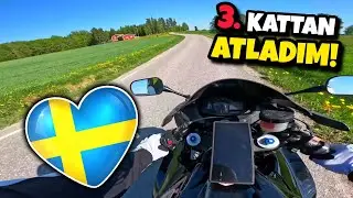 İSVEÇ'TE HARİKA ORMAN YOLLARI VE DENİZ GEZİSİ #motovlog