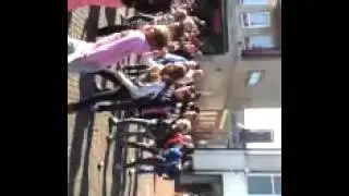 Flashmob Nicolaasschool Oss 11 okt 2012 (Hallo Wereld)