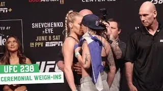 UFC 238 Ceremonial Weigh-ins: Highlights