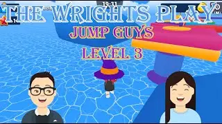 The Wrights play - Jump guys Level 3
