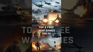 Top 5 FREE War Games for PC | Ultra HD Graphics (2025)#freepcgames#wargames#Top5Games #FreePCGames