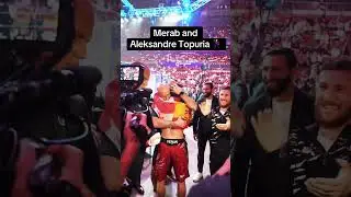 Merab and Aleksandre Topuria 🕺 (via UFC)