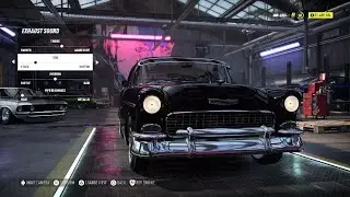 NFS HEAT 1955 CHEVROLET BEL AIR {289 V8 FORGED ENGINE SWAP} SOUND & SHOWCASE