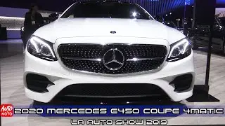 2020 Mercedes E450 Coupe 4Matic - Exterior And Interior - LA Auto Show 2019