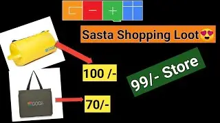 New Shopping Loot GOQii | Under 99/- Sasta Product | #freeshopping #freeproduct #appcorner