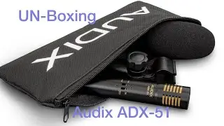 Unboxing AUDIX ADX51  Condenser Microphone | English