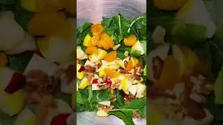 Foodie ( Baby Kale, Apple and Mandarin Salad #6 )