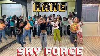 Rang | sky force | kids dance | group dance | #viralvideo #dance #skyforce #viraldance