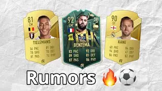 Transfer rumours 🔥⚽️ Kane , Mac Alister and more #customcards #football #fifa23