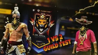 FF LIVE GUILD TEST 1 VS 4 | ROAD TO 50K ON LIVE | LIVE GUILD TESTING #fflive #girllive #ffgirl