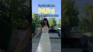 Food you MUST try in Beijing 🇨🇳🦆🍜🍦