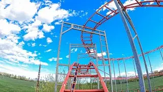 Montagne Russe (Franchini) - Mounted HD On-Ride POV | 🇮🇹 Luna Park Alessandria 2023