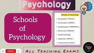 Psychology: Schools of Psychology #bed #med #netpsychology #psychology  @educational_unnati