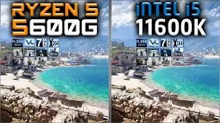 Ryzen 5 5600G vs i5 11600K Benchmarks &ndash; 15 Tests 🔥